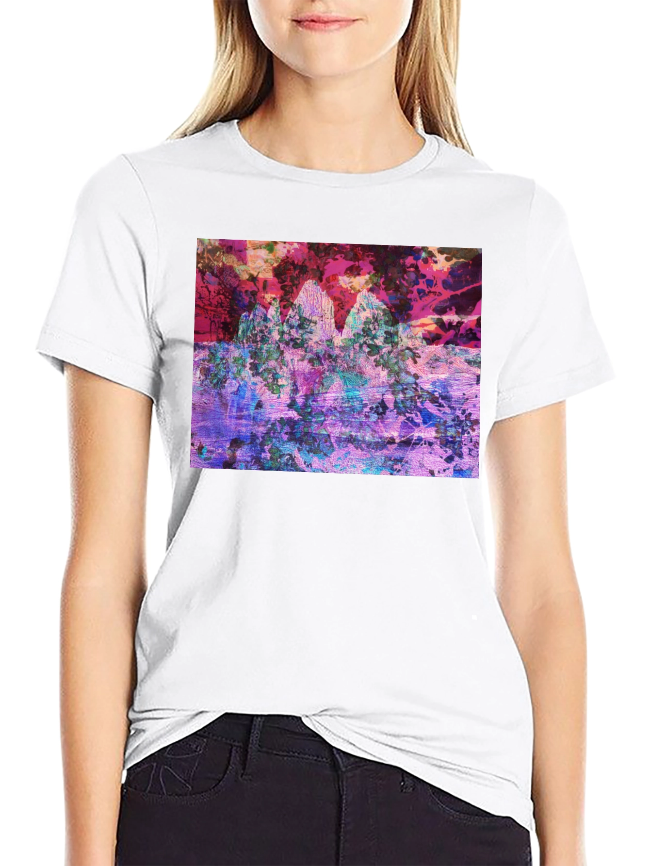 Abstract Mountain T-Shirt