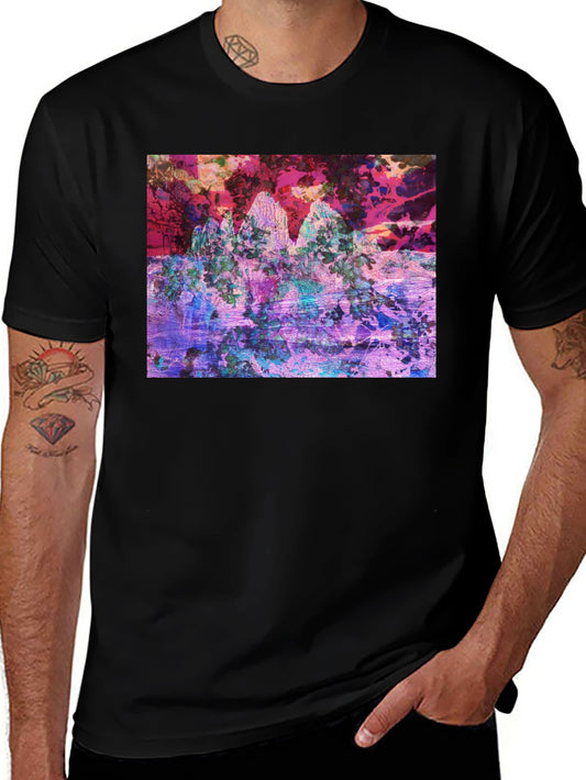 Abstract Mountain T-Shirt