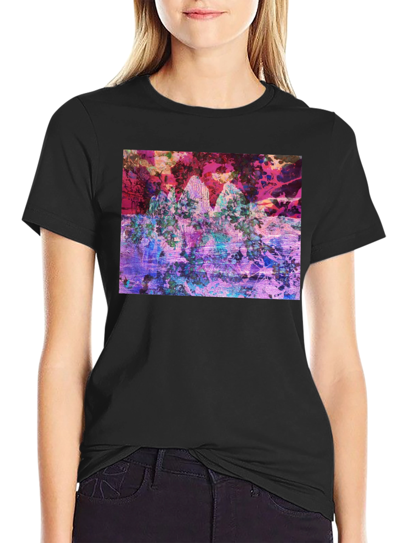 Abstract Mountain T-Shirt