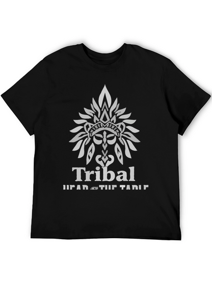 Tribal Chief Graphic T-Shirt - Head of the Table