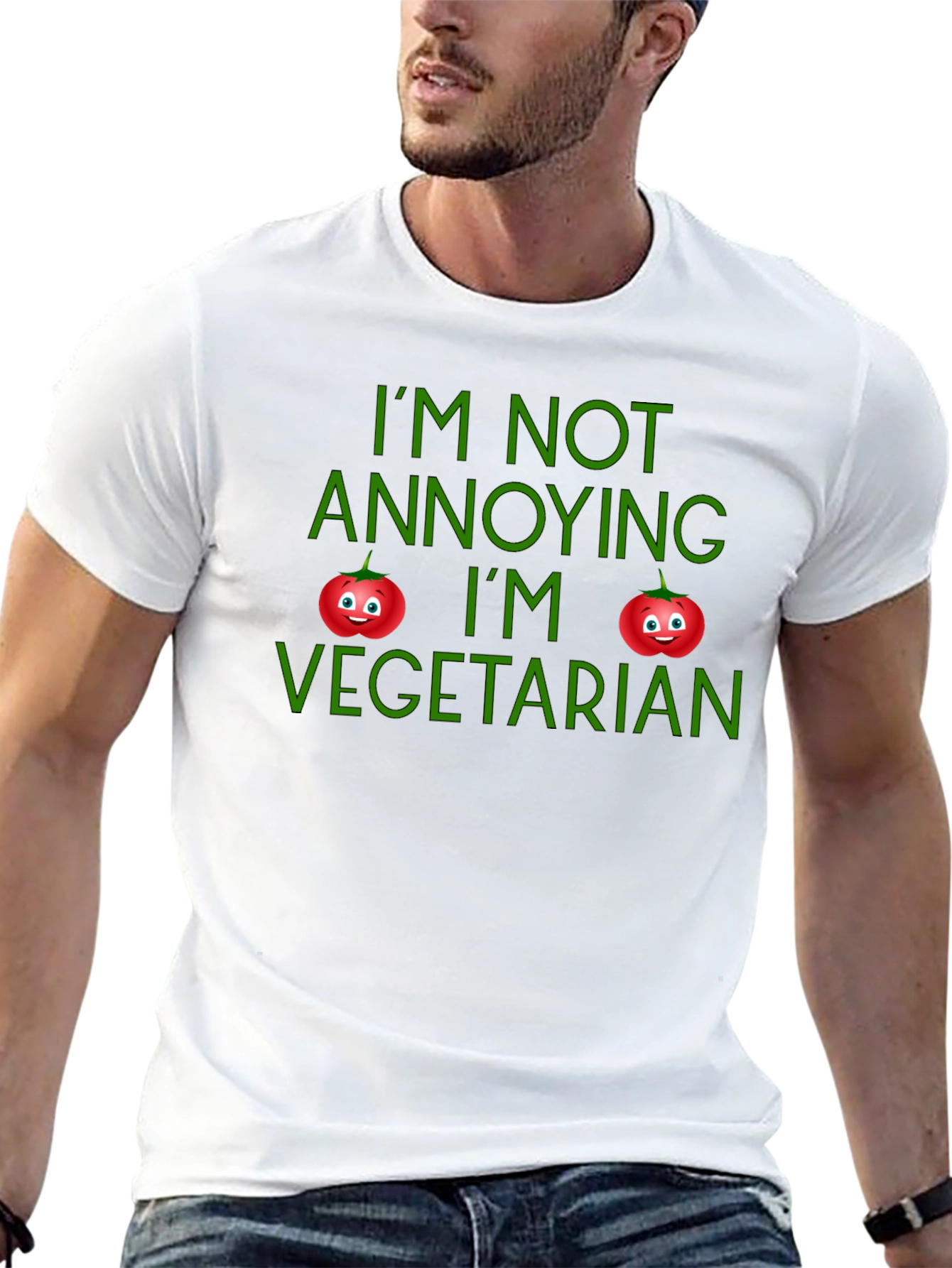Im Not Annoying Im Vegetarian T-Shirt