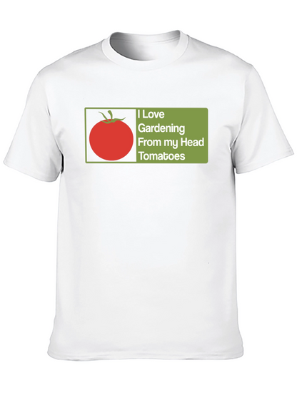Gardening Tomato Head T-Shirt
