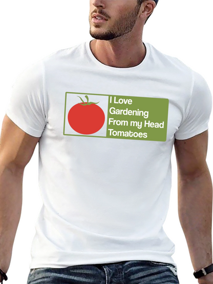 Gardening Tomato Head T-Shirt