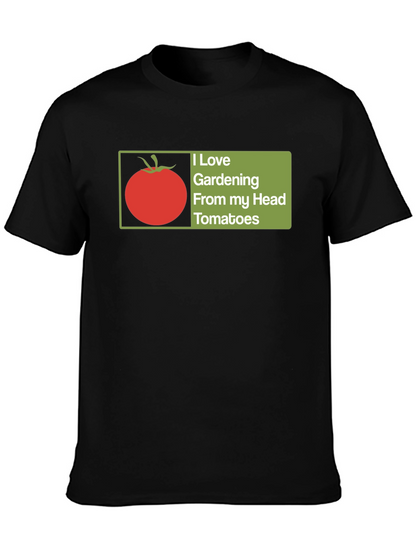Gardening Tomato Head T-Shirt