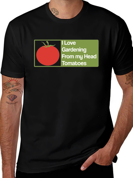 Gardening Tomato Head T-Shirt