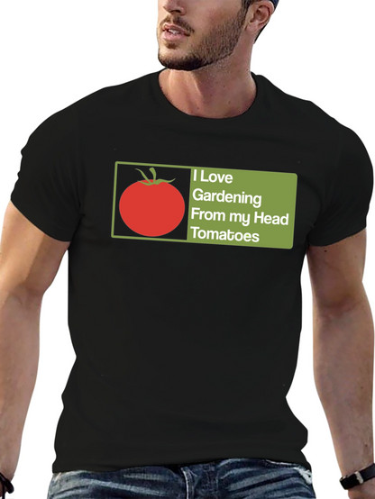Gardening Tomato Head T-Shirt