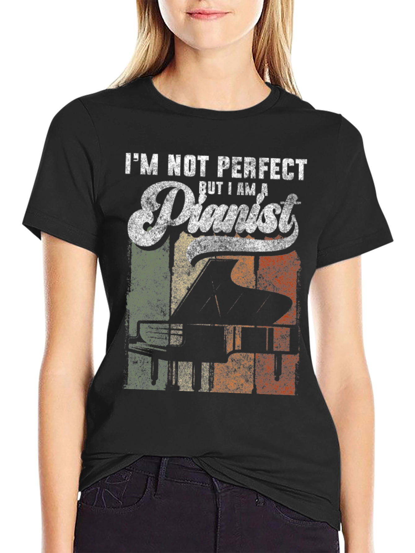 Im Not Perfect But I Am A Pianist T-Shirt