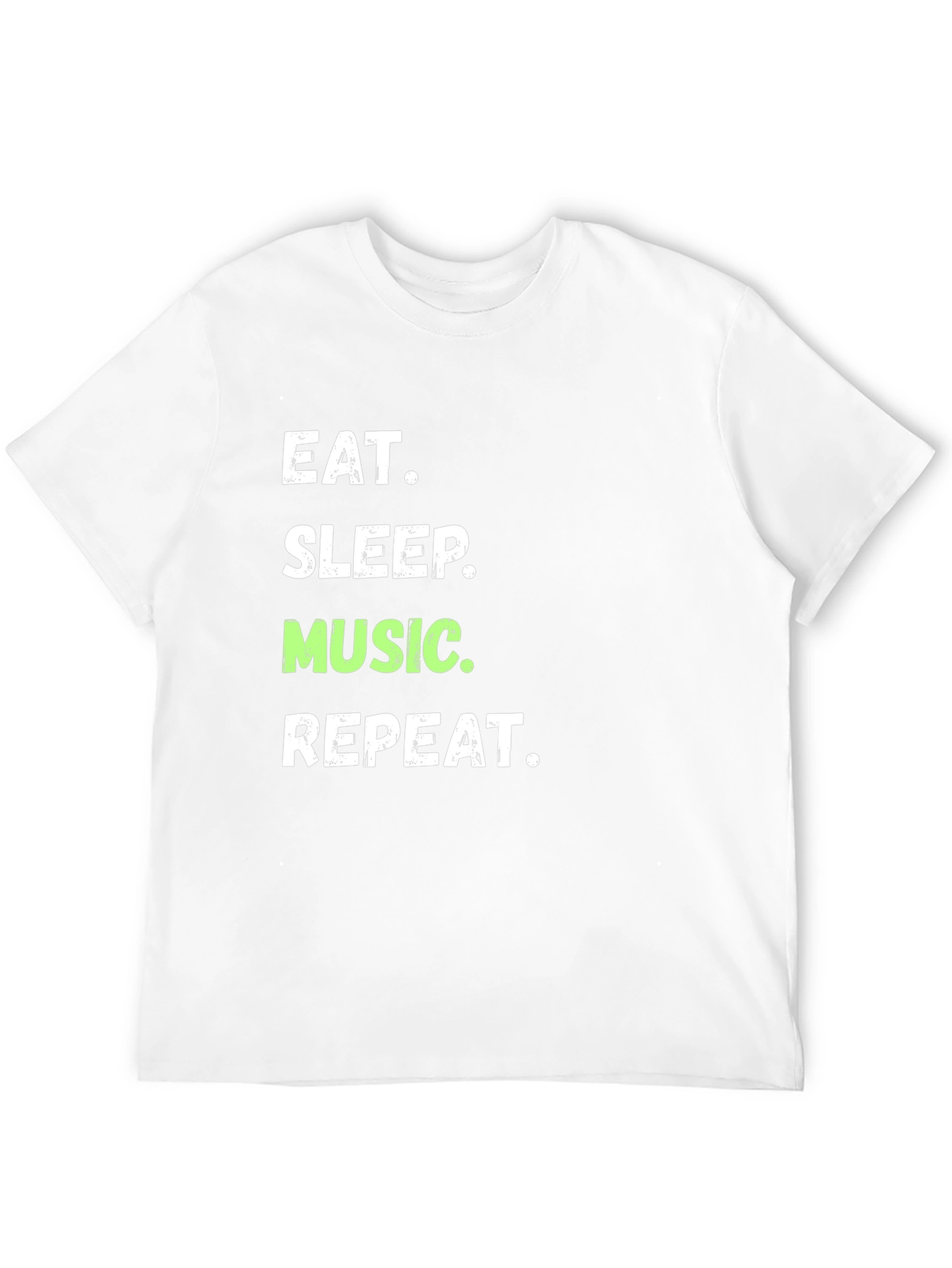 Eat Sleep Music Repeat Graphic Tee