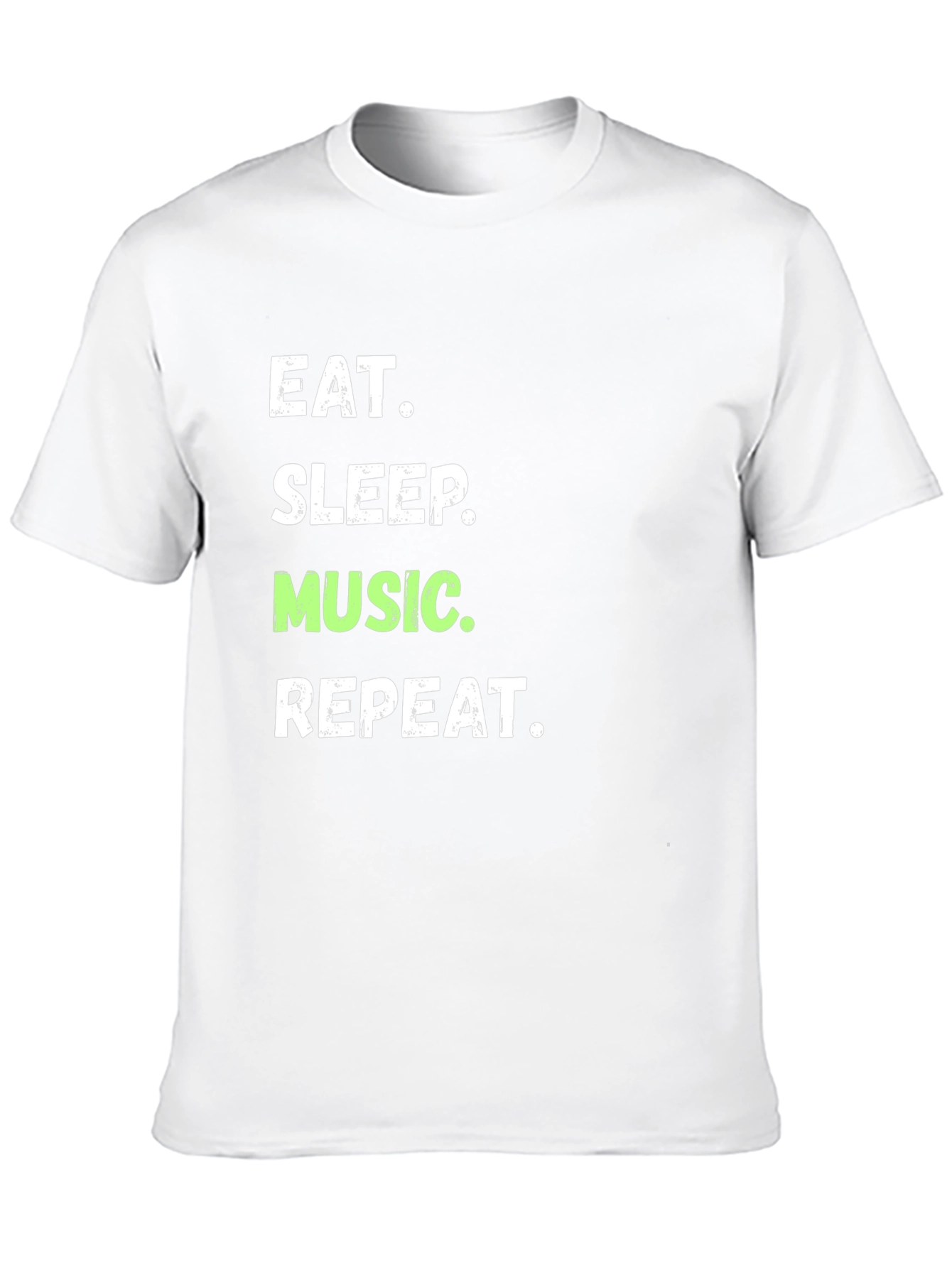 Eat Sleep Music Repeat Graphic Tee