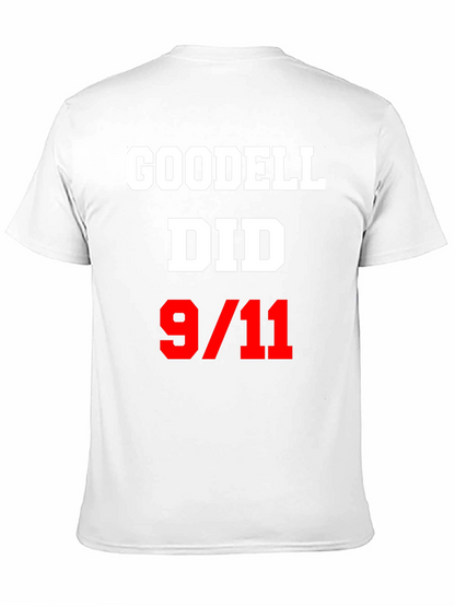 Goodell Did 9/11 Graphic T-Shirt Conspiracy