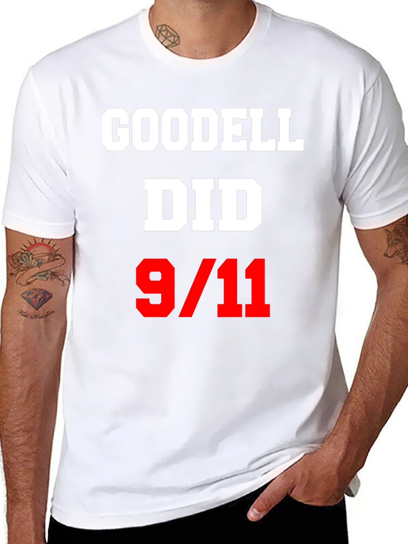 Goodell Did 9/11 Graphic T-Shirt Conspiracy