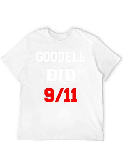 Goodell Did 9/11 Graphic T-Shirt Conspiracy