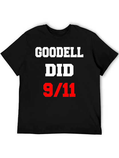 Goodell Did 9/11 Graphic T-Shirt Conspiracy