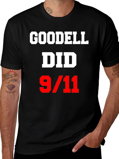 Goodell Did 9/11 Graphic T-Shirt Conspiracy