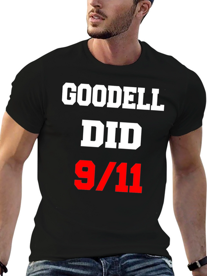 Goodell Did 9/11 Graphic T-Shirt Conspiracy