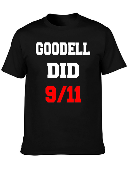 Goodell Did 9/11 Graphic T-Shirt Conspiracy