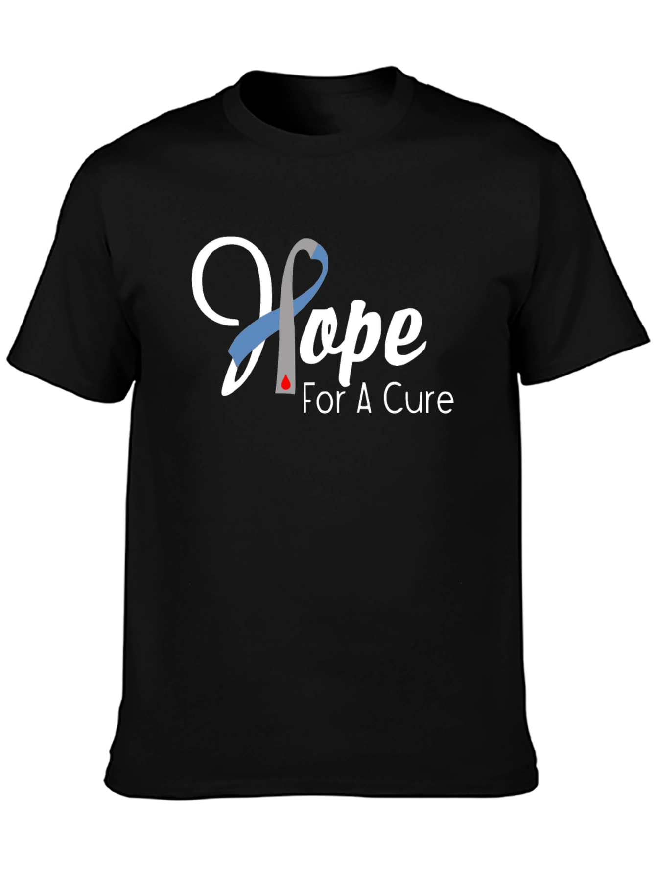 Hope for a Cure T-Shirt - Diabetes Awareness