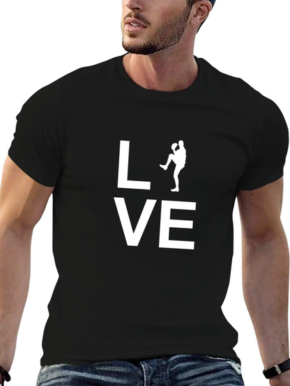 Baseball Love Graphic Tee - Soft Cotton Blend