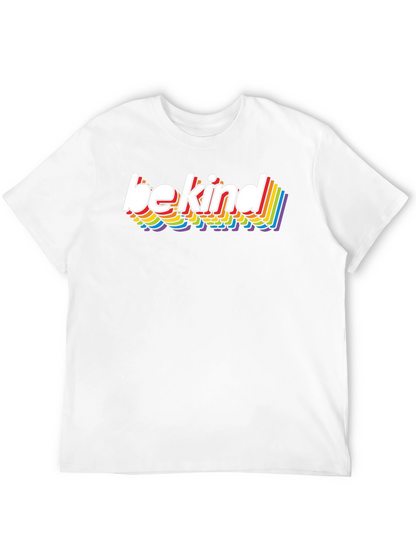 Be Kind Rainbow T-Shirt - Stylish Casual Tee
