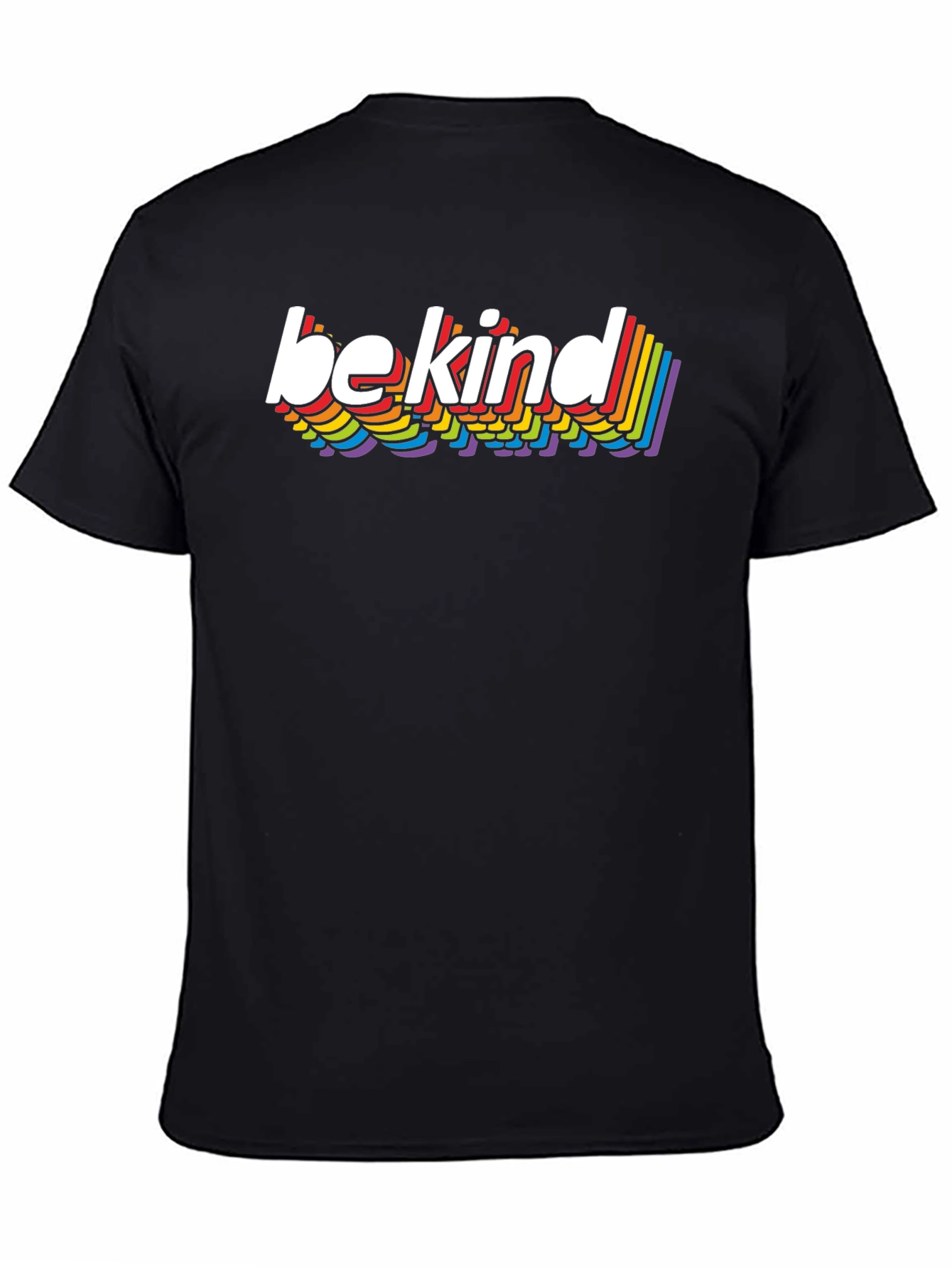 Be Kind Rainbow T-Shirt - Stylish Casual Tee