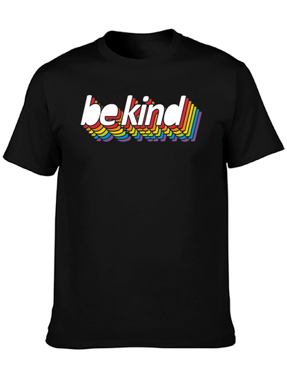 Be Kind Rainbow T-Shirt - Stylish Casual Tee