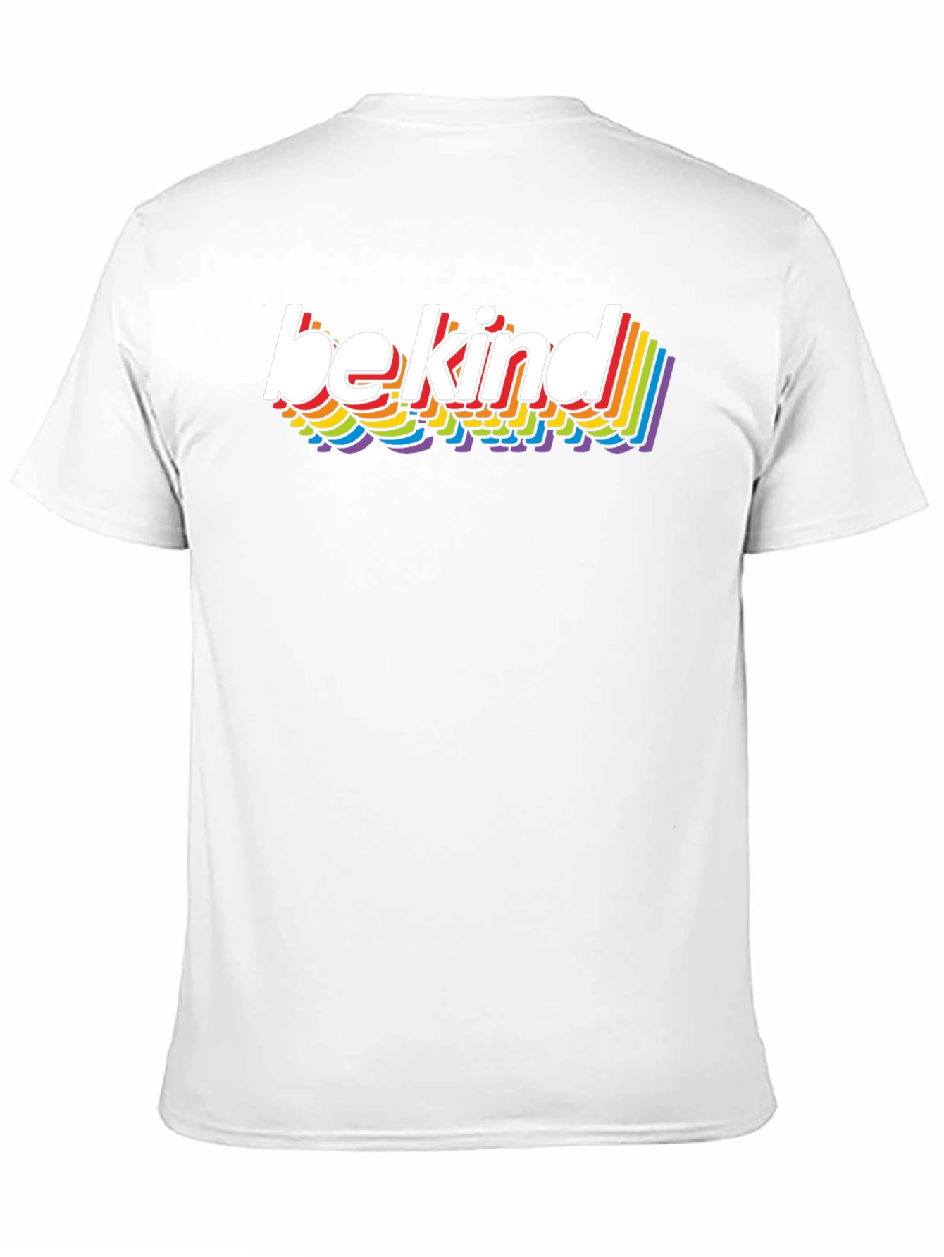 Be Kind Rainbow T-Shirt - Stylish Casual Tee