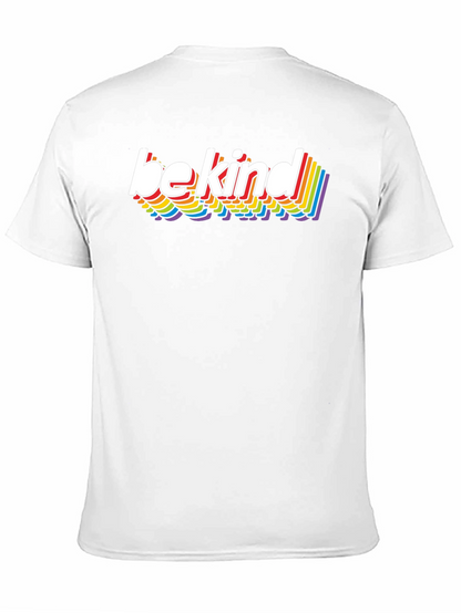 Be Kind Rainbow T-Shirt - Stylish Casual Tee