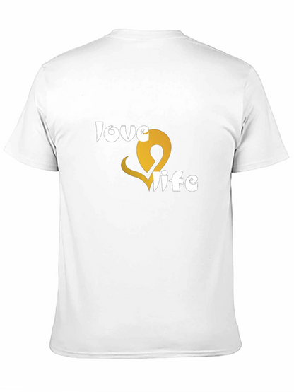 Love Life Graphic Tee - Black Short Sleeve
