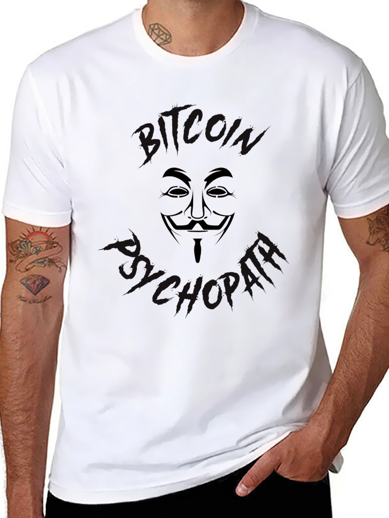 Anonymous Mask T-Shirt - Graphic Tee