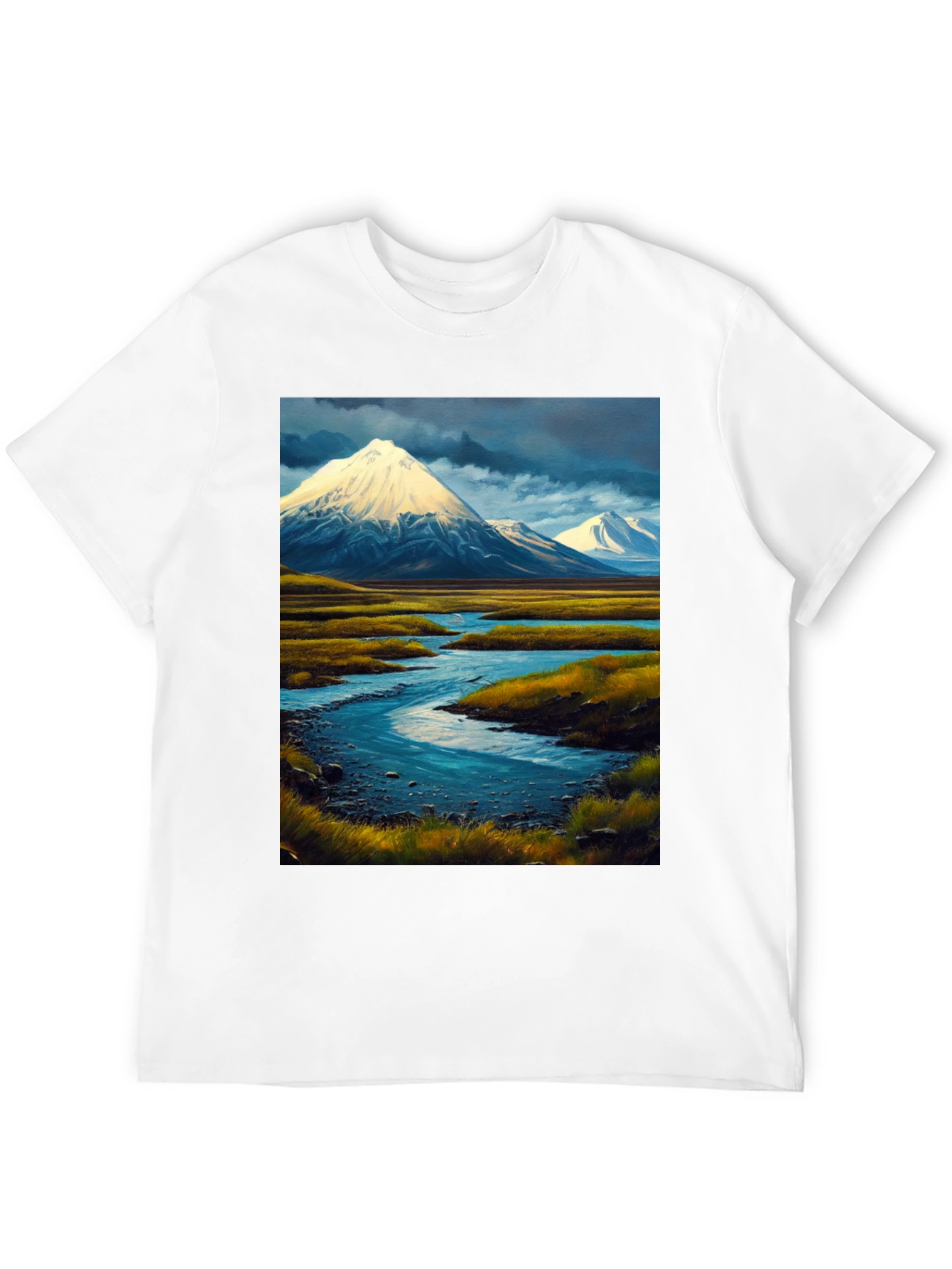 Mountain River Landscape Tee
