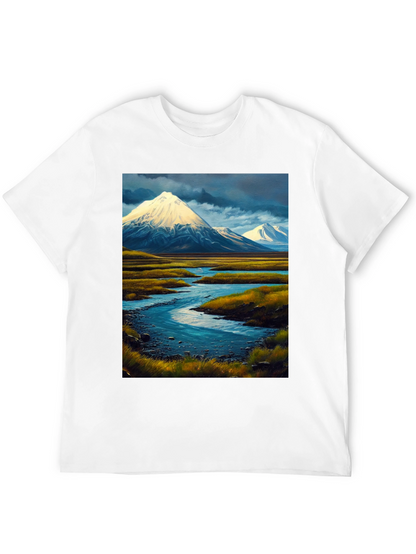 Mountain River Landscape Tee