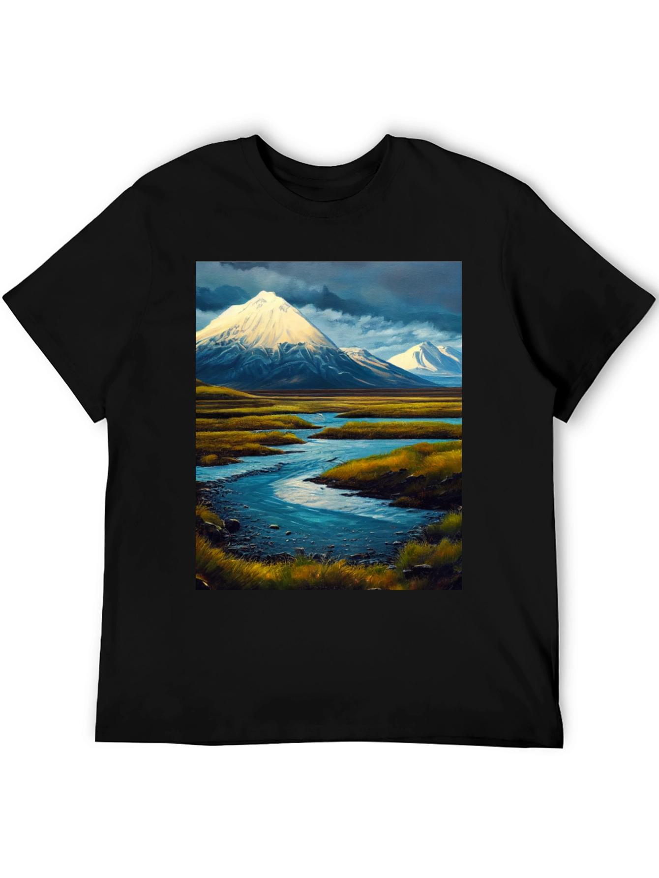 Mountain River Landscape Tee