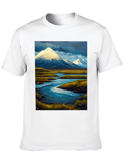 Mountain River Landscape Tee