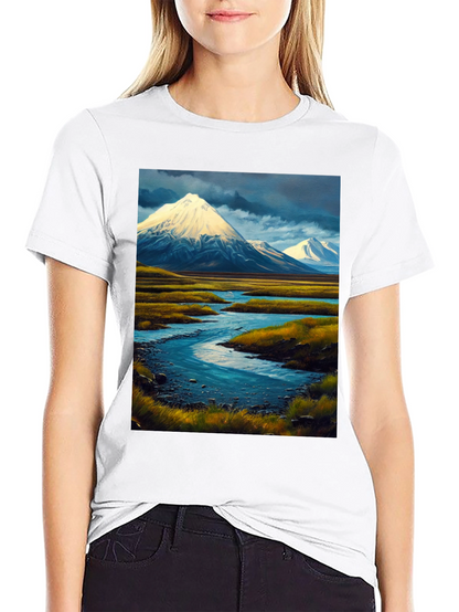Mountain River Landscape Tee
