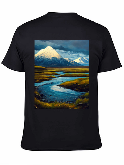 Mountain River Landscape Tee