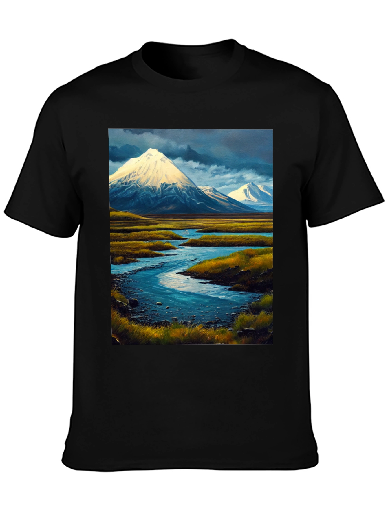Mountain River Landscape Tee
