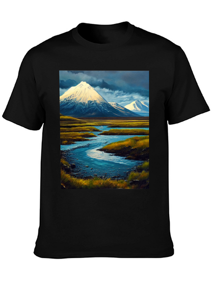 Mountain River Landscape Tee