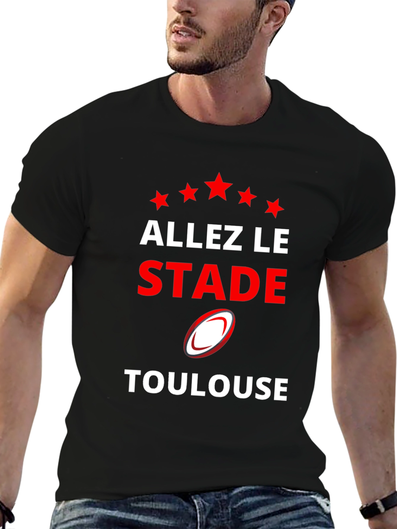 Allez Le Stade Toulouse T-Shirt - Rugby Fan Apparel