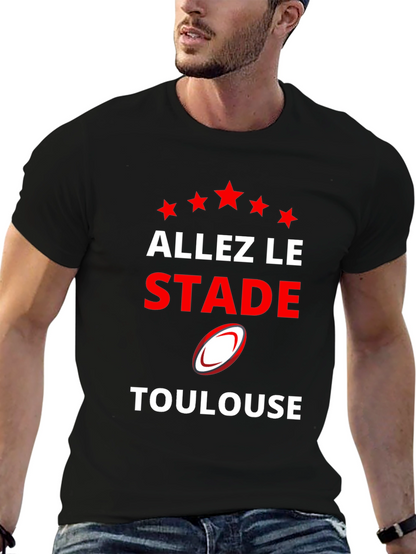 Allez Le Stade Toulouse T-Shirt - Rugby Fan Apparel