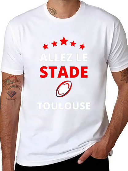 Allez Le Stade Toulouse T-Shirt - Rugby Fan Apparel