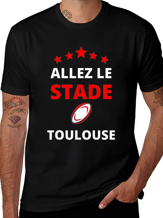 Allez Le Stade Toulouse T-Shirt - Rugby Fan Apparel