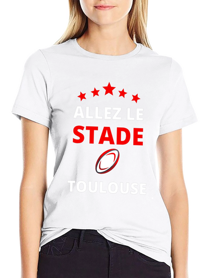 Allez Le Stade Toulouse T-Shirt - Rugby Fan Apparel