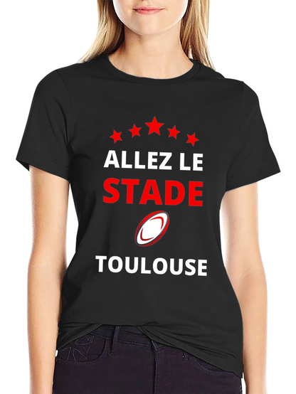 Allez Le Stade Toulouse T-Shirt - Rugby Fan Apparel