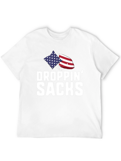 Droppin Sacks Patriotic T-Shirt