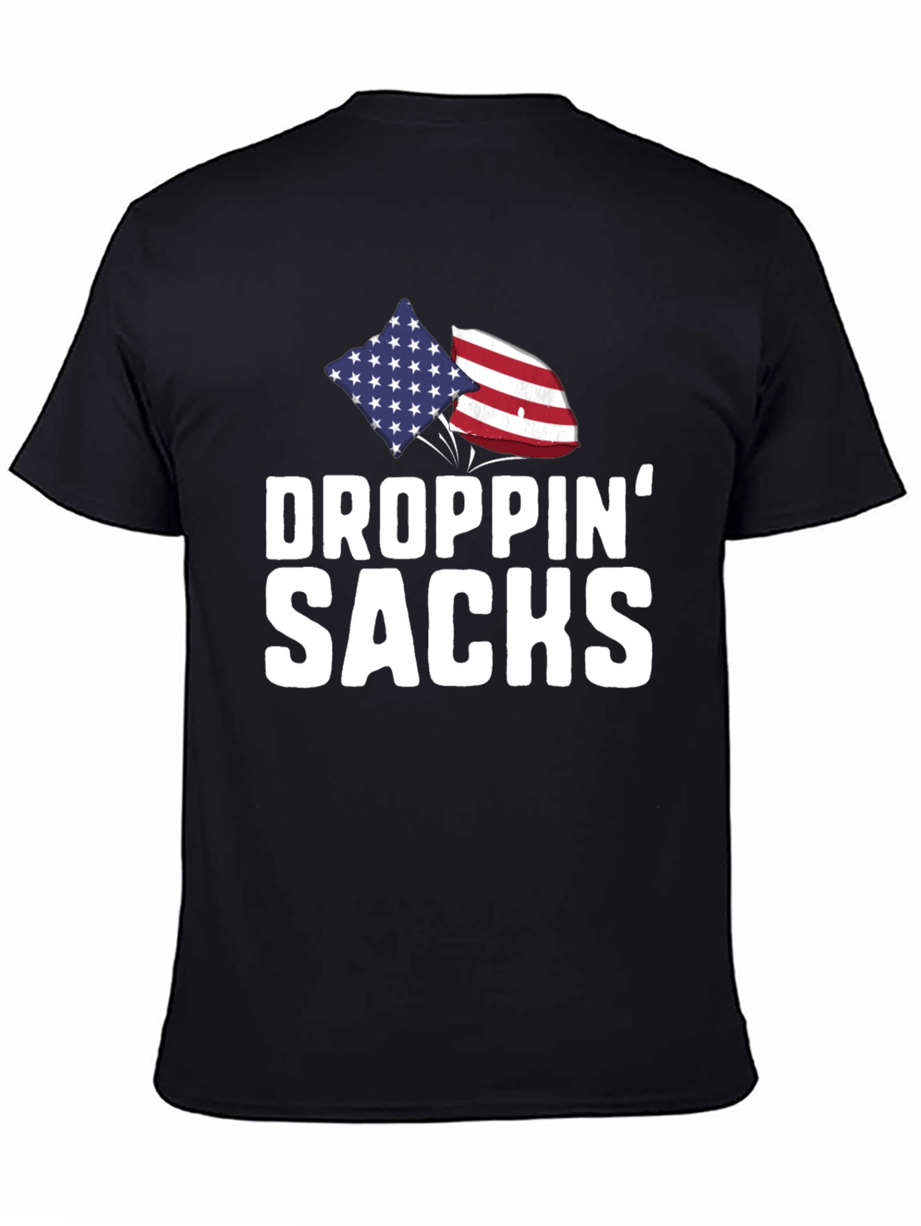 Droppin Sacks Patriotic T-Shirt
