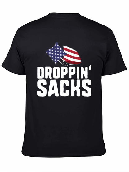 Droppin Sacks Patriotic T-Shirt