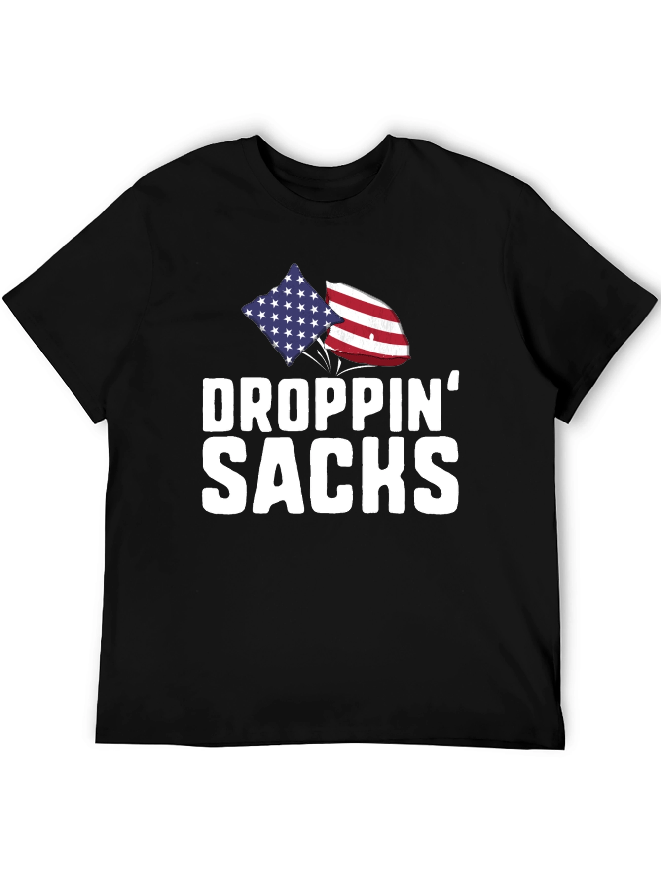 Droppin Sacks Patriotic T-Shirt