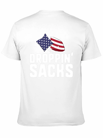 Droppin Sacks Patriotic T-Shirt