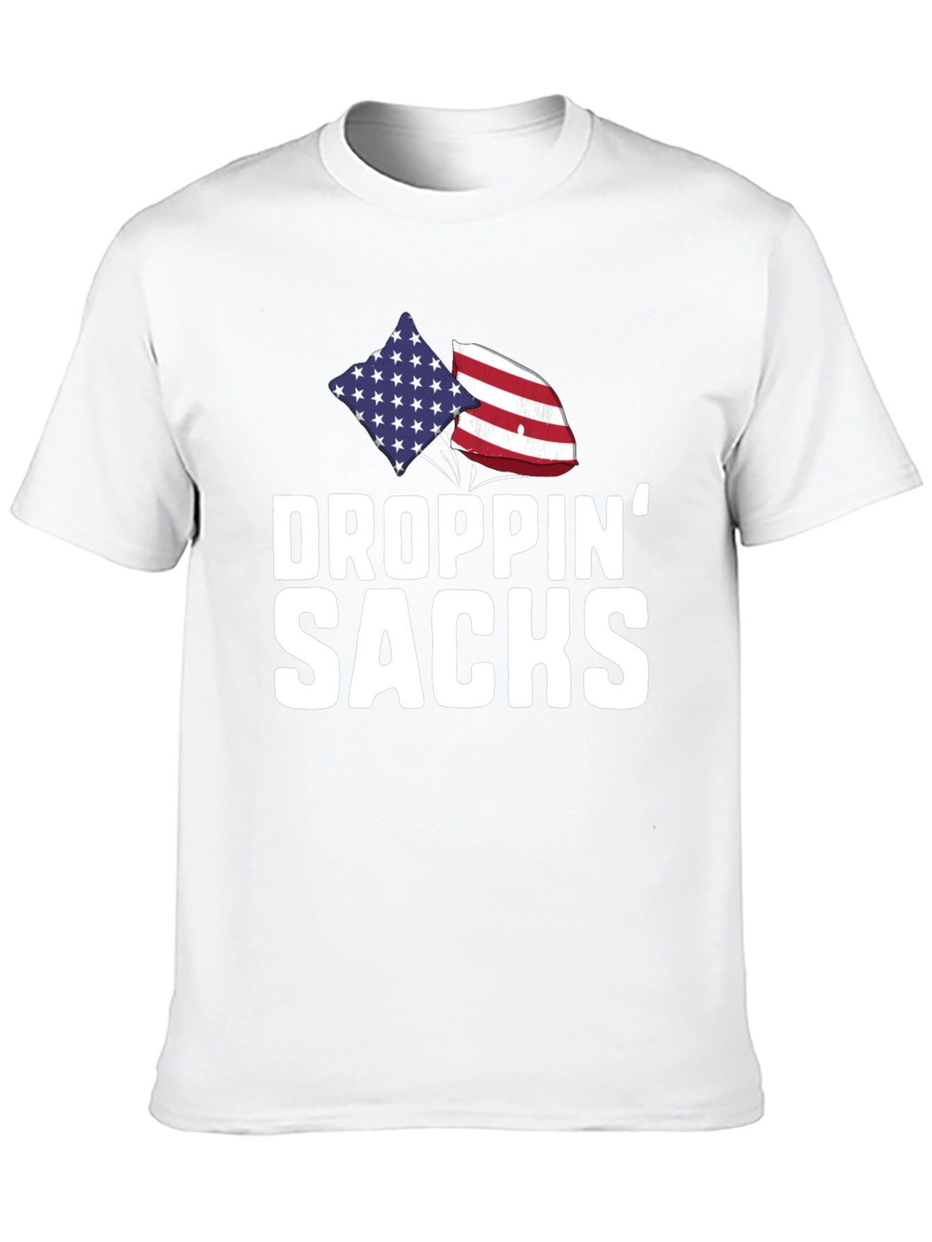 Droppin Sacks Patriotic T-Shirt