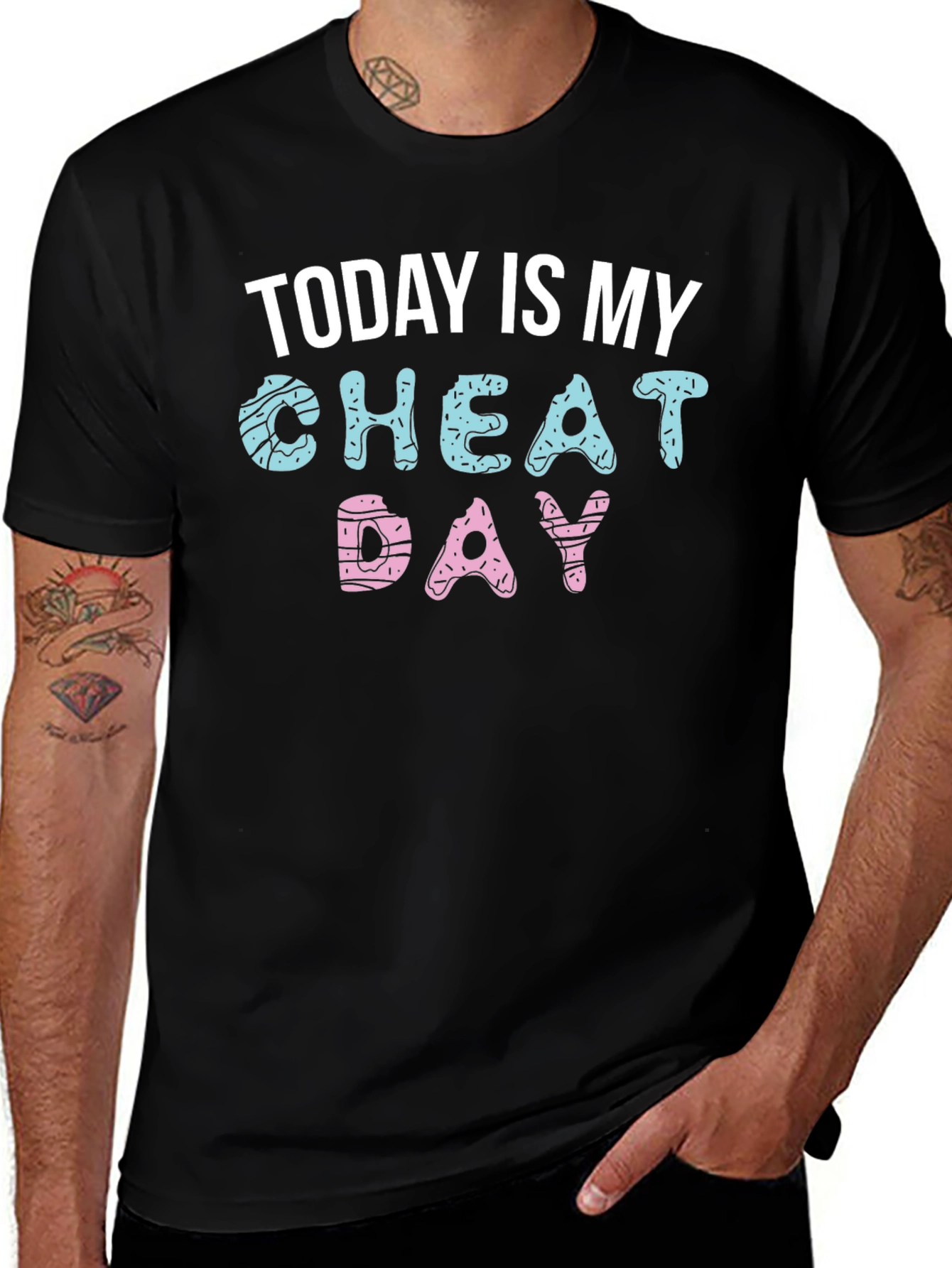 Today Is My Cheat Day Donut T-Shirt